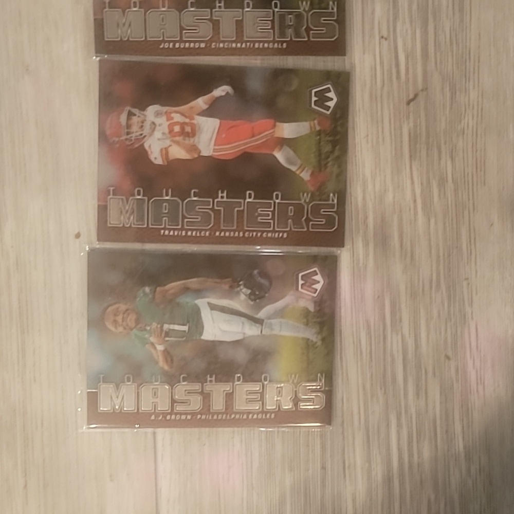 Lot of 4 2023 Mosaic  Touchdown Masters